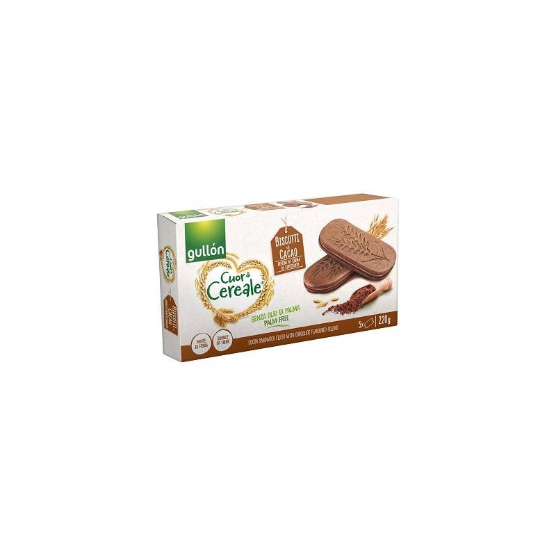 CDC SANDWICH BISCOTTO RIPIENO DI CREMA AL CIOCCOLATO 220 GR