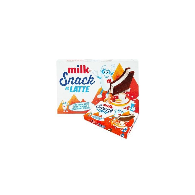 SNACK AL LATTE 28 GR X 4