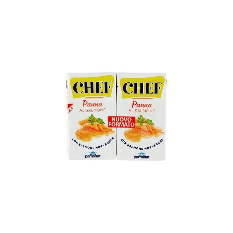 CHEF PANNA AL SALMONE 2X125 ML