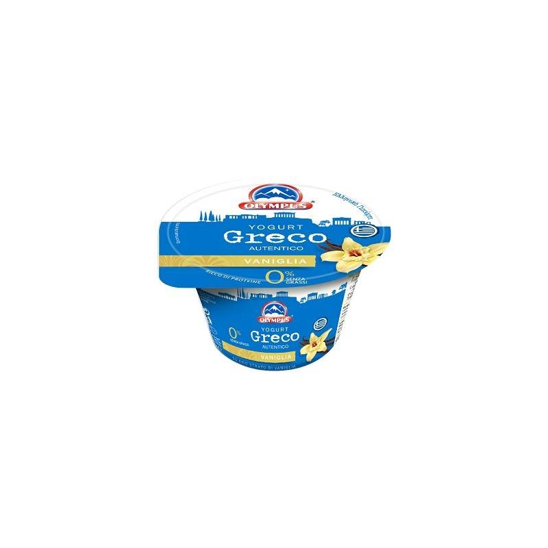 YOGURT GRECO VANIGLIA 0% GRASSI  150 GR