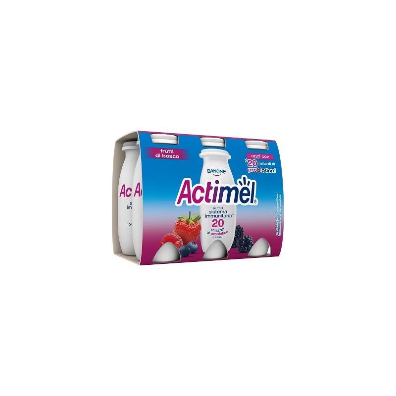 ACTIMEL FRUTTI DI BOSCO 6 X 100 GR