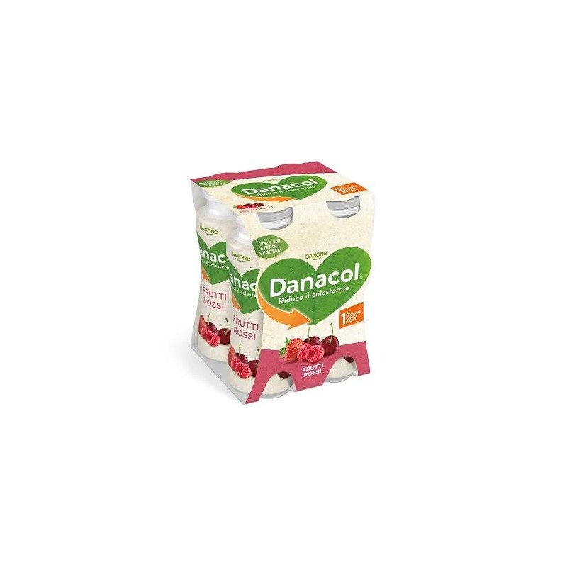 DANACOL FRUTTI ROSSI 4 X100 GR