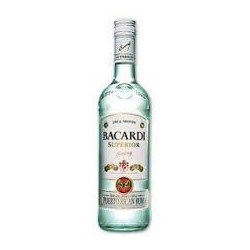 BACARDI RUM SUPERIOR CARTA BLANCA 1 LT