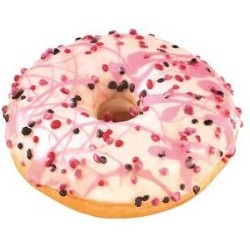 DONUT CHEESECAKE LAMPONE 69 GR 12 PZ