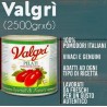 POMODORI PELATI INTERI VALGRI\' 6 BARATTOLI DA 2,5 KG POMODORO