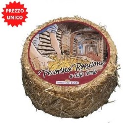 FORMAGGIO PECORINO RONCIONE AL LATTE CRUDO 2,5 KG CIRCA