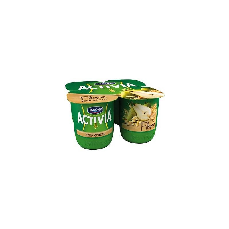 ACTIVIA FIBRE PERA E CEREALI 4 X 125 GR