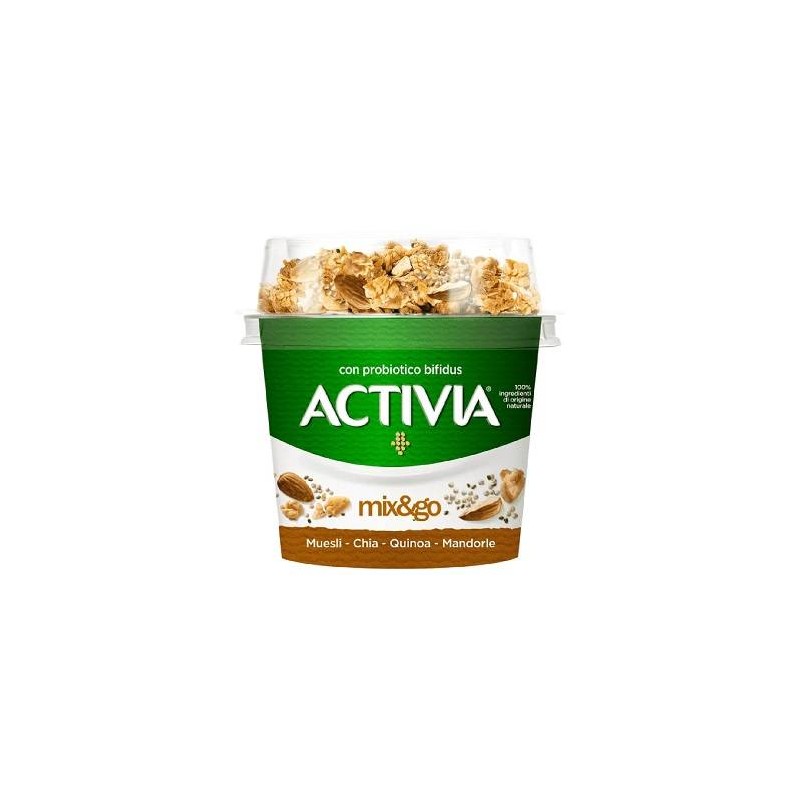 ACTIVIA MIX&GO MUESLI CHIA QUINOA E MANDORLA 170 GR