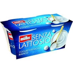 YOGURT BIANCO SENZA LATTOSIO 125 GR X 2