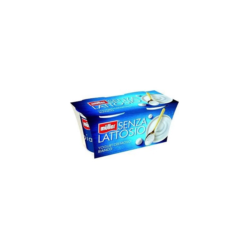 YOGURT BIANCO SENZA LATTOSIO 125 GR X 2