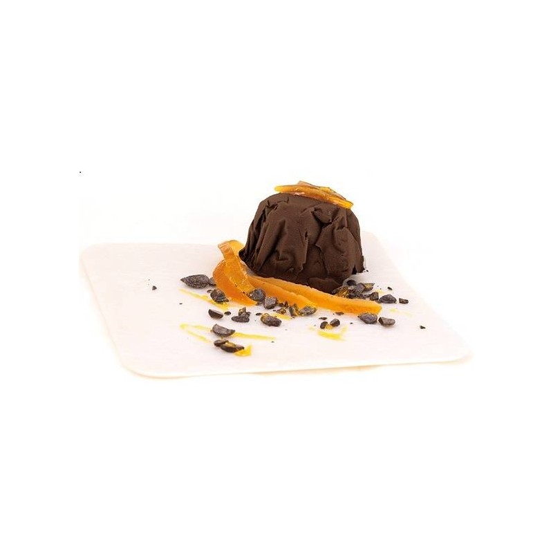 TARTUFO NERO AL RHUM E FIORI D\'ARANCIO 100 GR CF DA 20 PEZZI