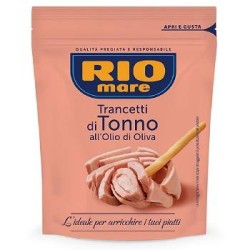 TRANCETTI DI TONNO ALL\'OLIO D\'OLIVA IN BUSTA 65 GR