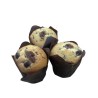 MUFFIN VANIGLIA FARCITI CON CIOCCOLATO GIANDUIA E CRUNCH AL CIOCCOLATO 20 PZ