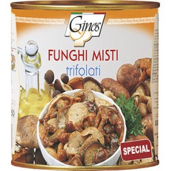 FUNGHI MISTI TRIFOLATI GINOS 2,5 KG