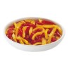 PEPERONI A FILETTI SOTT\'OLIO IN VETRO 3 KG