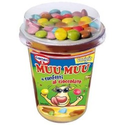 MUU MUU CONFETTI AL CIOCCOLATO 125 GR