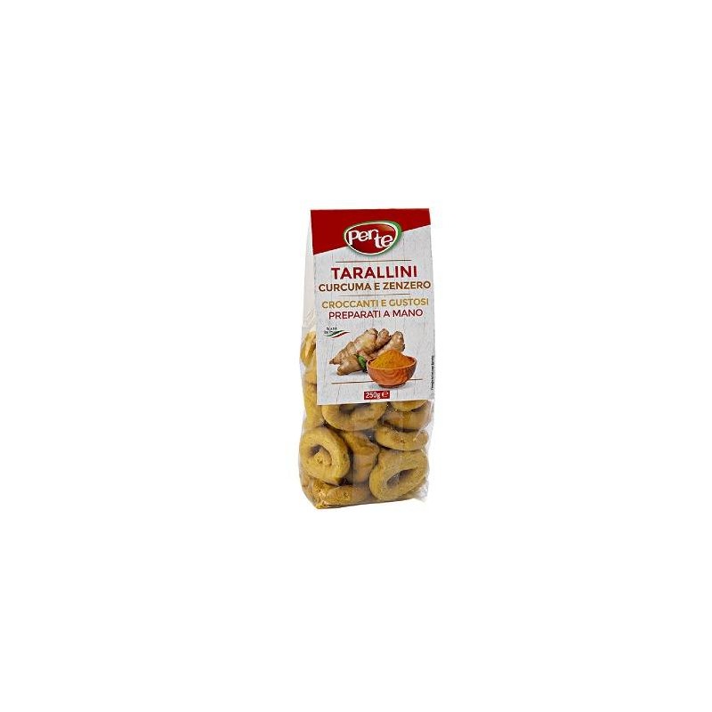 TARALLINI CURCUMA E ZENZERO 250 GR