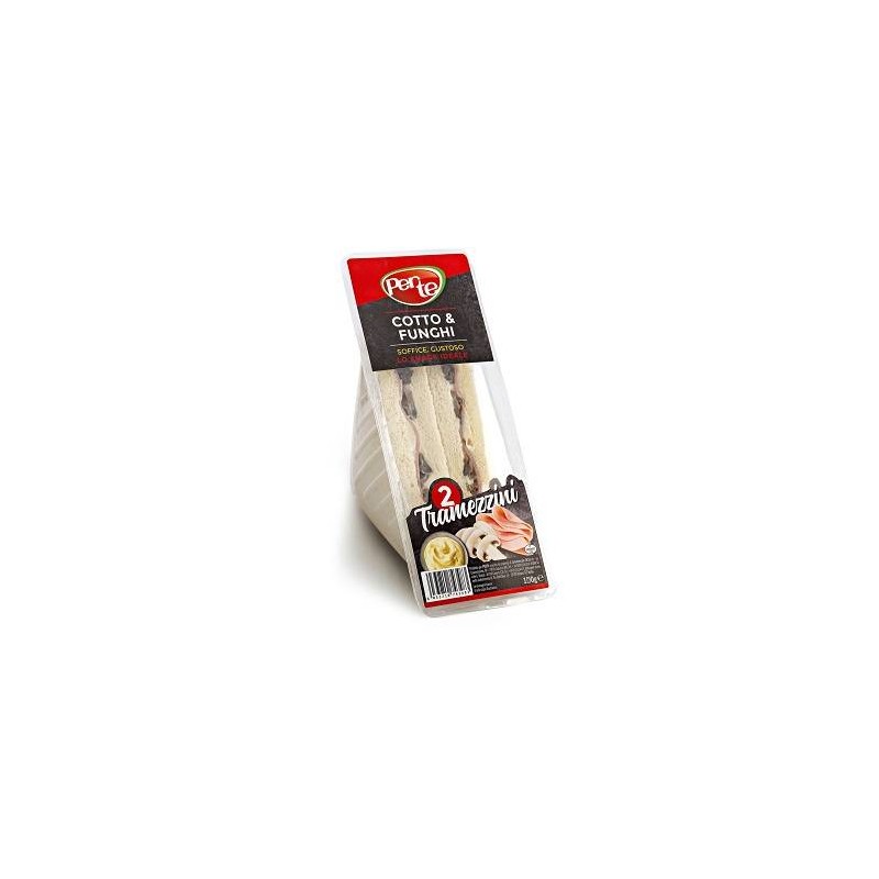 TRAMEZZINO PROSCIUTTO COTTO E FUNGHI 130 GR