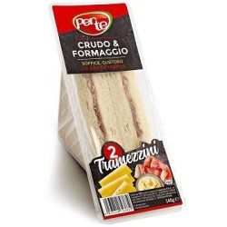 TRAMEZZINO PROSCIUTTO CRUDO E FORMAGGIO 130 GR