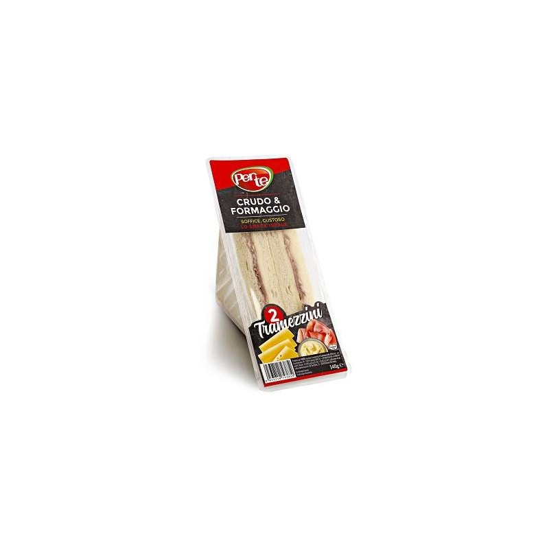 TRAMEZZINO PROSCIUTTO CRUDO E FORMAGGIO 130 GR