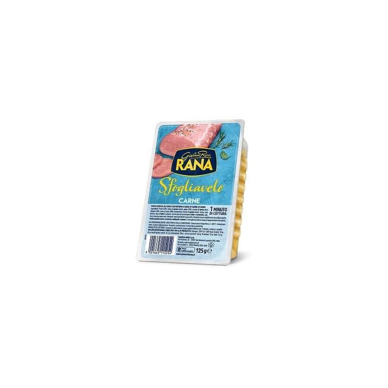 SFOGLIAVELO CARNE MONODOSE RANA 125 GR