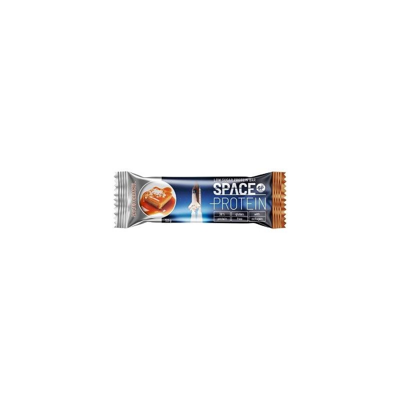 BARRETTA PROTEICA SPACE PROTEIN CARAMELLO SALATO 24 X 50 GR