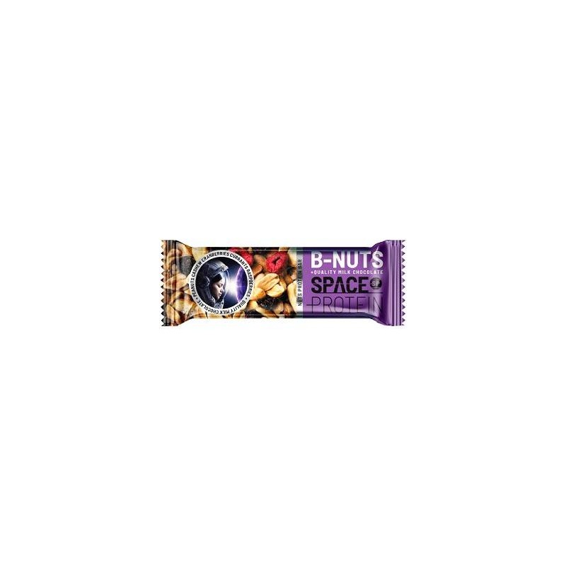 BARRETTA PROTEICA SPACE PROTEIN B-NUTS E FRUTTI DI BOSCO 24 X 50 GR