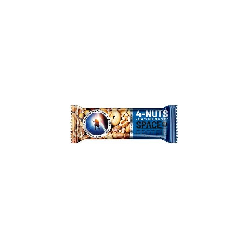 BARRETTA PROTEICA SPACE PROTEIN 4-NUTS E 4 NOCI 24 X 50 GR