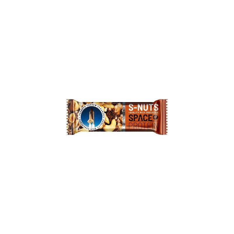 BARRETTA PROTEICA SPACE PROTEIN S-NUTS E CARMELLO SALATO 24 X 50 GR