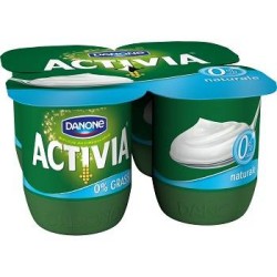 ACTIVIA ZERO BIANCO 4 X 125 GR