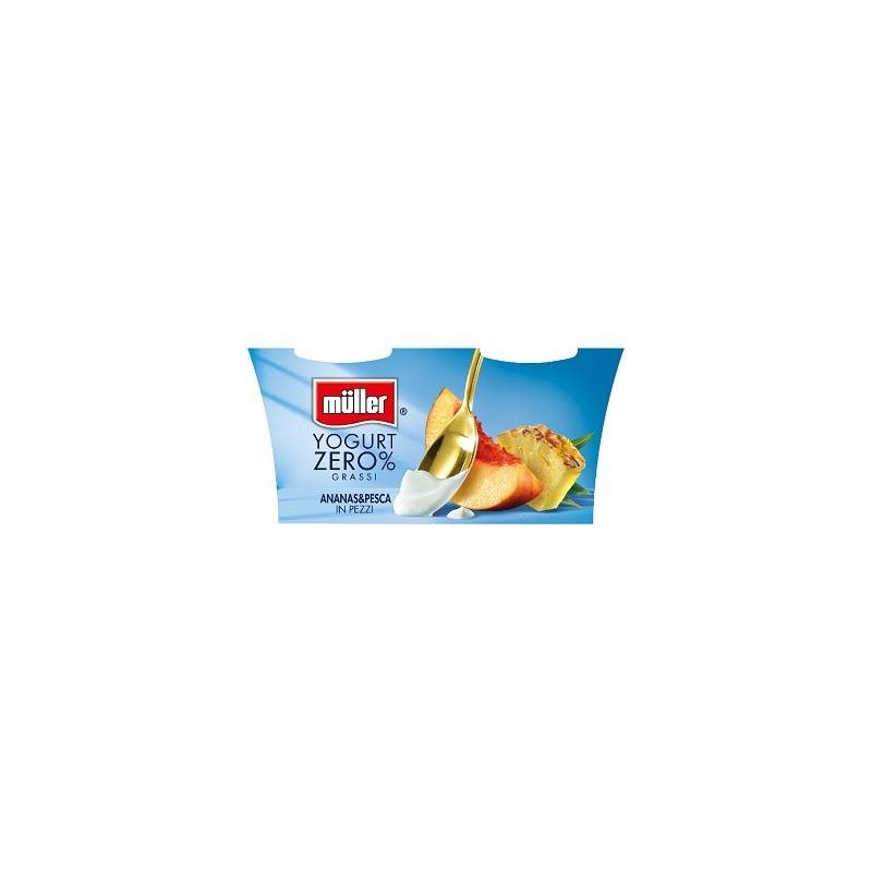 LIGHT 0% ANANAS E PESCA 125 GR X 2