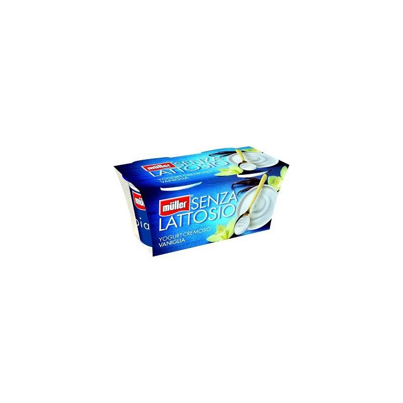 YOGURT VANIGLIA SENZA LATTOSIO 125 GR X 2