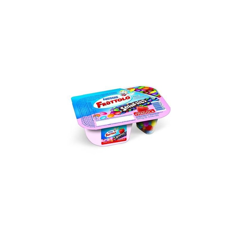 FRUTTOLO YOGURT & SMARTIES FRAGOLA 120 GR