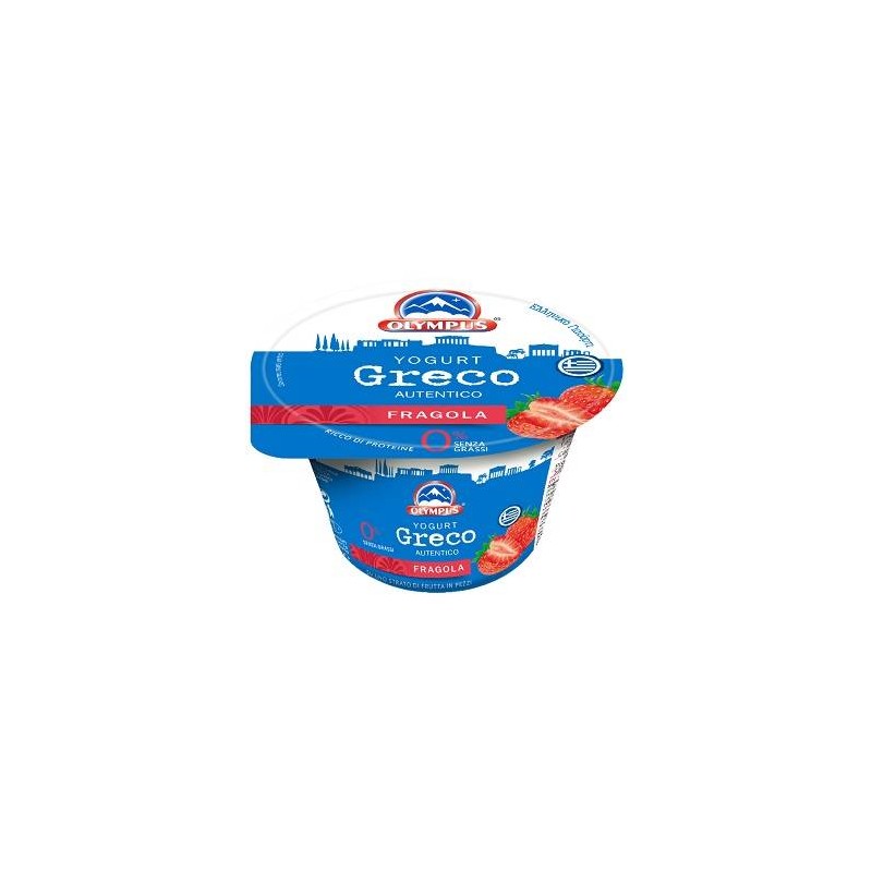 YOGURT GRECO FRAGOLA 0% GRASSI  150 GR