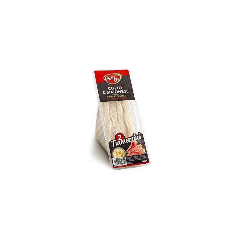 TRAMEZZINO PROSCIUTTO COTTO E MAIONESE 140 GR