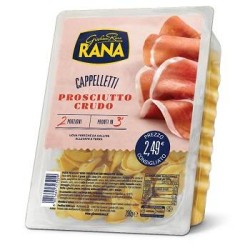 CAPPELLETTI AL PROSCIUTTO CRUDO NT RANA 250 GR