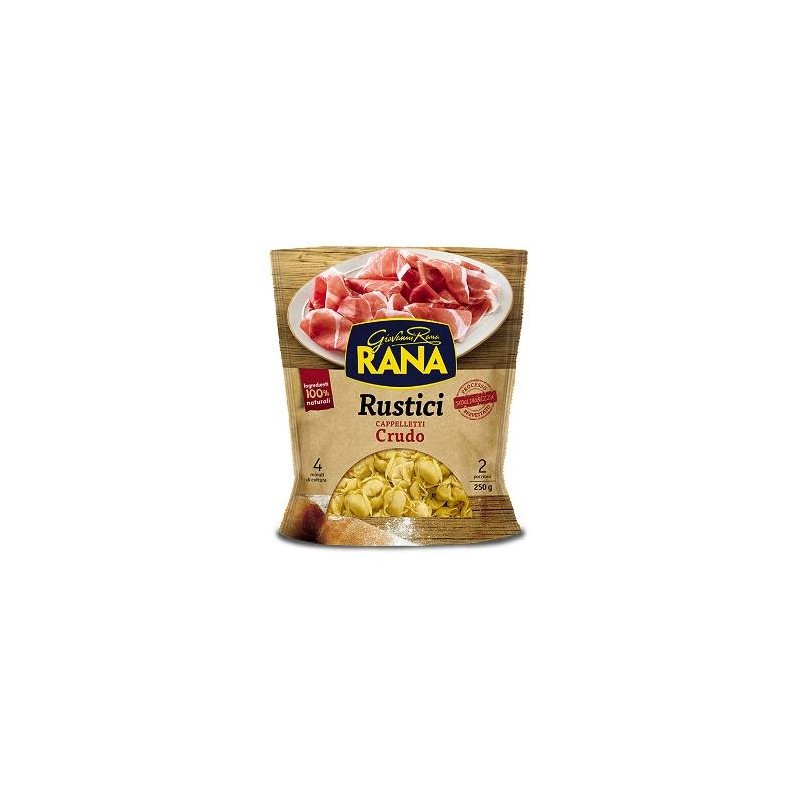 CAPPELLETTI RUSTICI SFOGLIAGREZZA RANA 250 GR