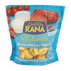 AGNOLOTTI MOZZARELLA E \'NDUJA SFOGLIAVELO RANA 250 GR