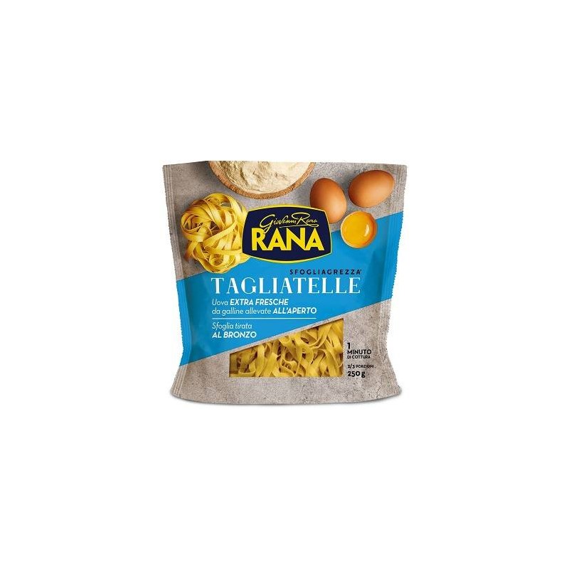 TAGLIATELLE SFOGLIAGREZZA RANA 250 GR