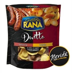 DUETTO SALSICCE E PATATE RANA 250 GR