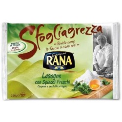 LASAGNA SFOGLIA SPINACI RANA 250 GR