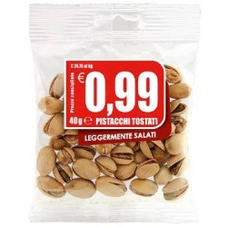 PISTACCHI TOSTATI SALATI 40 GR