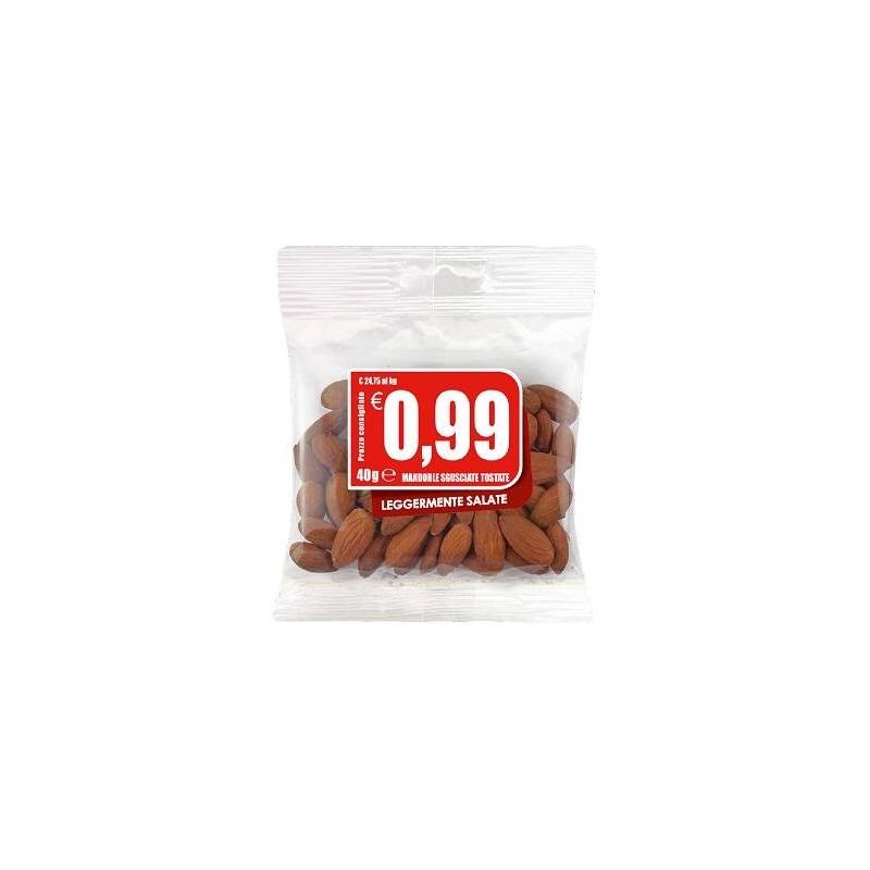 MANDORLE SGUSCIATE TOSTATE 40 GR