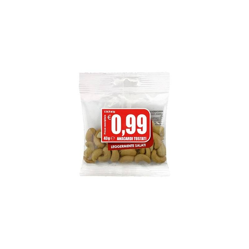 ANACARDI TOSTATI 40 GR