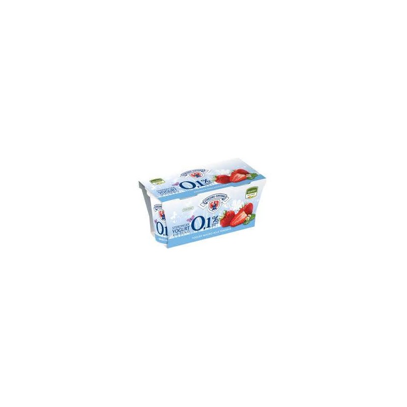 YOGURT AQ FRAGOLA 125gX2  VIPITENO