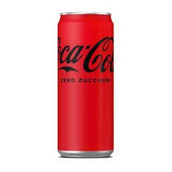 COCA COLA ZERO CL 33x24pz LATTINA