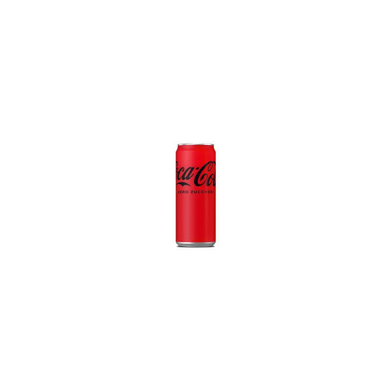 COCA COLA ZERO CL 33x24pz LATTINA