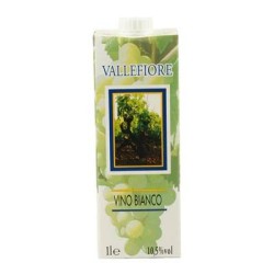 VINO  BRICK VALLEFIORE BIANCO LT.1 (CtX10pz)