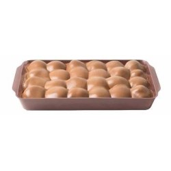 TORTA PROFITTEROLES AL CIOCCOLATO CON BIGNE\' RIPIENO DI CREMA AL CIOCCOLATO  (24 porzioni)1  KG