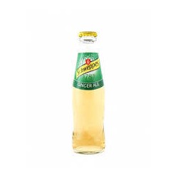 SCHWEPPES GINGER ALE CL18x24 VAP